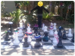 Decorated Chess set